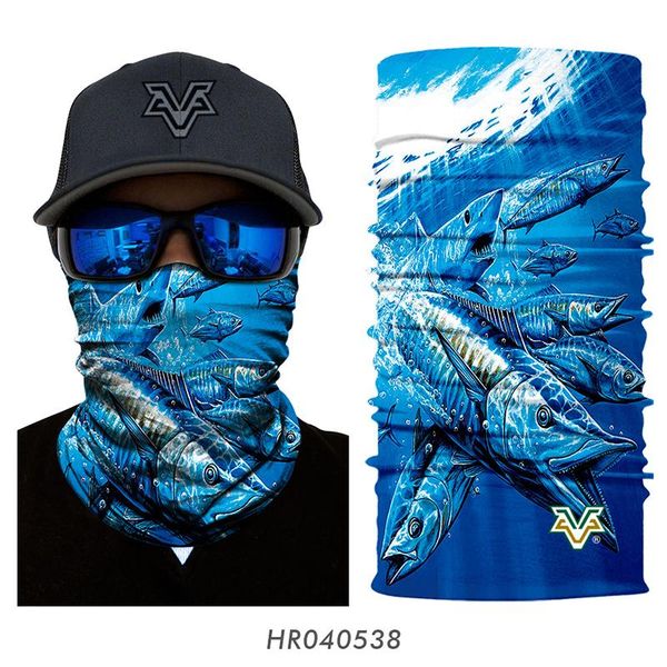 

outdoors fishing bandana headband quick dry protective face shield fisher caps headwear trout carp neck buffs sports face mask, Black