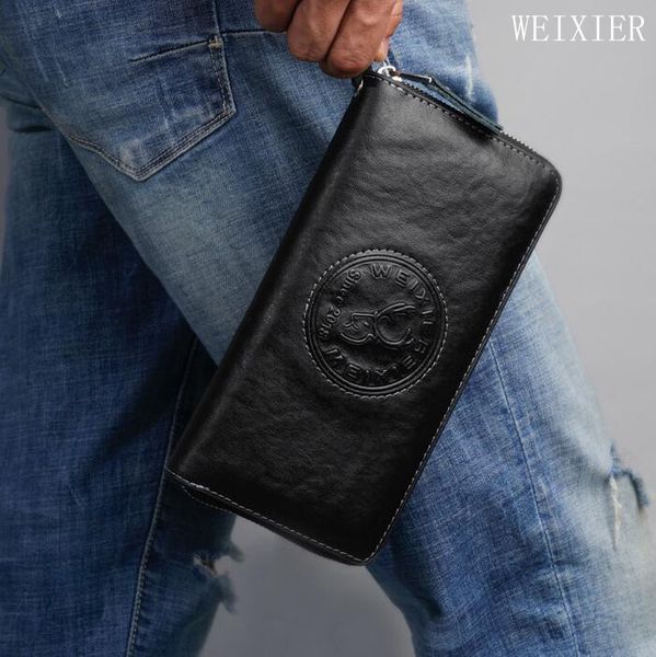 

factory wholesale men handbag fashion cowhide men business hand clutch exquisite embossed storage wallet multifunctional anti-theft brush le, Red;black