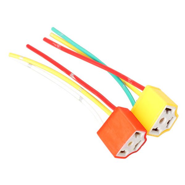 

h4 headlamp socket headlight plug extension connector adapter with wire m8617