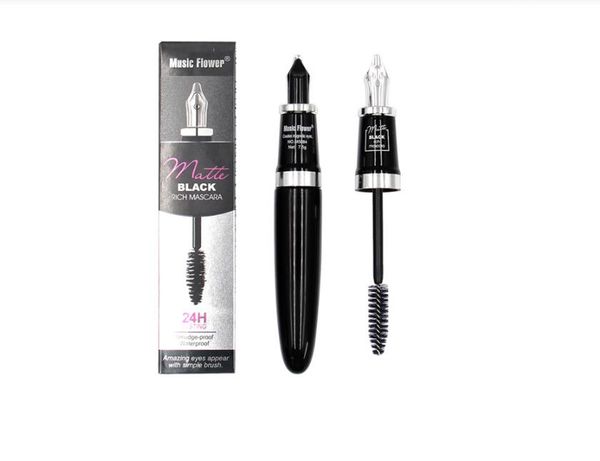 

makeup music flower plump volume black mascara curled mascara pen shape