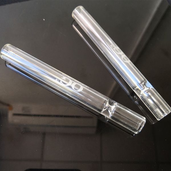 OG Glaspfeife Steamroller Handpfeife Großhandel zum Rauchen von Tabak, Shisha, berauschender Tasche