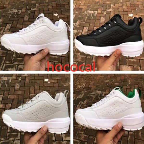 

hococal fashion casual shoes low disruptors 2 ii women ladies thick bottom lace up shoes sneakers platform shoes high quality, Black;red