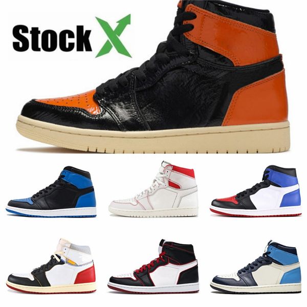 

nrg no l's union a star is born rookie of the year og jumpman 1 mens basketball shoes 1s bred toe sports sneakers #360