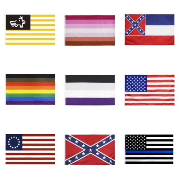 

15styles trump флаг 90 * 150см дональд трамп v s джо байден decor баннер для президента сша выборы баннер флаг партии decor gga3477-1 # 626