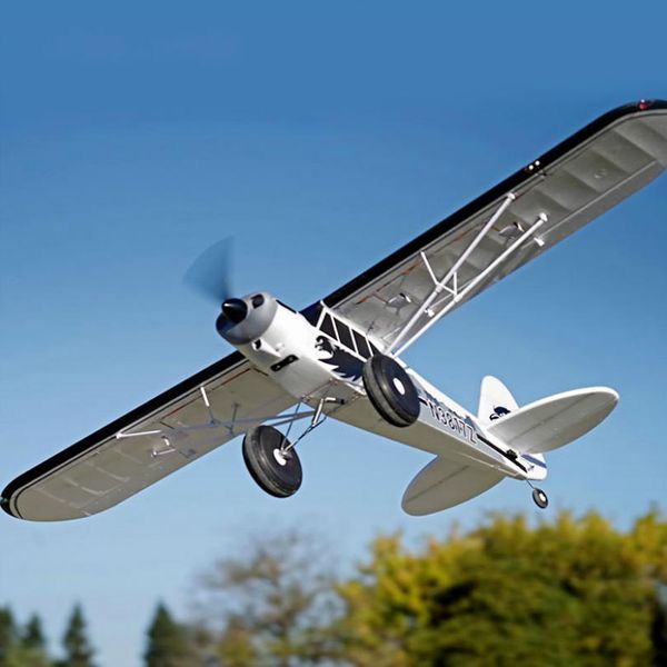 

fms rc airplane plane 1700mm 1.7m pa-18 j3 piper super cub 4s 5ch with gyro auto balance pnp trainer beginner model aircraft