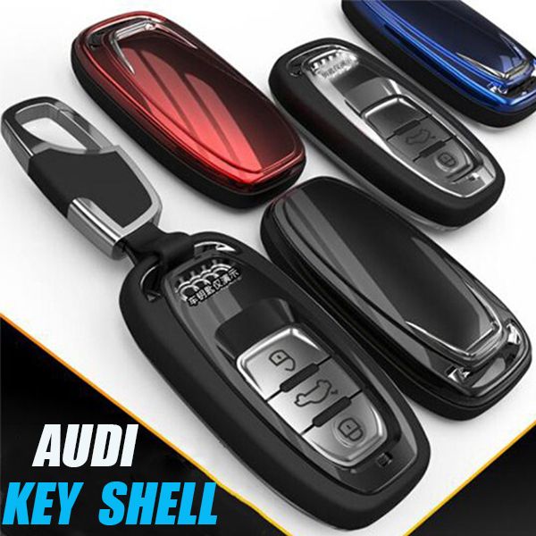 

1pcs car remote smart key cover fob case shell for a3 a4 a5 a6 a7 a8 a4l a8l,etc