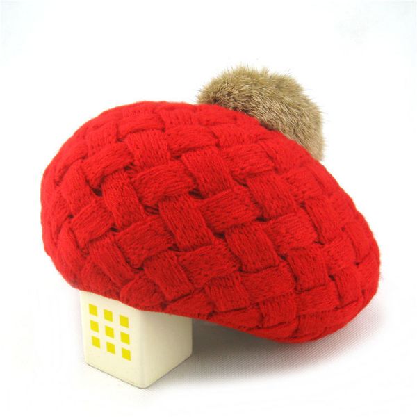 

2018 new baby winter hat вязание крючком младенца берета девушки cap для детей хлопок теплый cap симпатичные теплый kid beanie unisex, Yellow