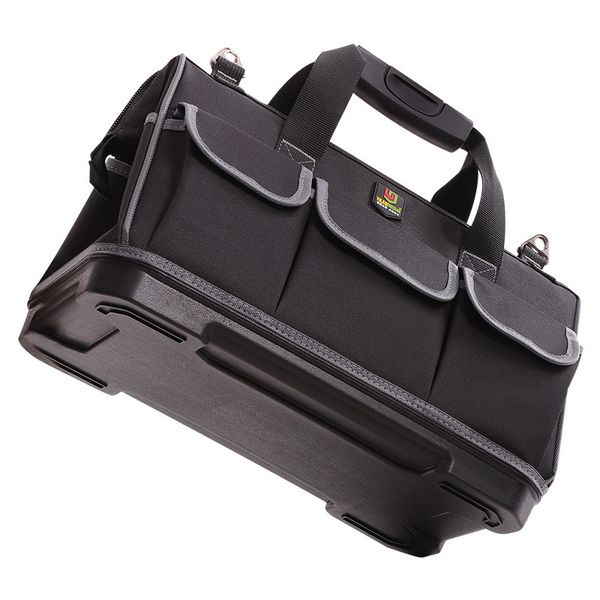 

large capacity tools bag thicken waterproof oxford cloth hardware toolkit multifunction backpack shoulder strap bag repair tool