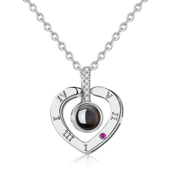 

fashion-fashion-languages i love you necklace for women i love you necklace memory projectors necklace gift sterling silver chain