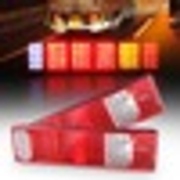

12v 52 led trailer caravan ute boat truck rear tail indicator light combination lamps for trailers trucks utes boat caravans etc