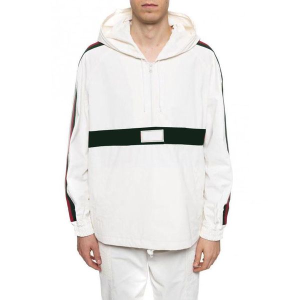 

20SS Сделано в Италии Классический Логотип Толстовка с капюшоном Мужчины Женщины Простой Сплошной цвет толстовки нашивки Мода Highstreet Outwear пуловер HFYMWY339