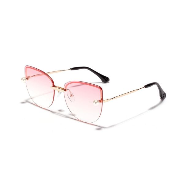 

kingseth 2019 new arrival chic cateye sunglasses for women classic glasses woman cat eye fashion eyewear, White;black