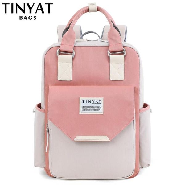 

конфеты женщины холст рюкзак водонепроницаемый feminina ноутбук рюкзак 15 розовый пэчворк школьные рюкзаки сумки для девочек-подростков