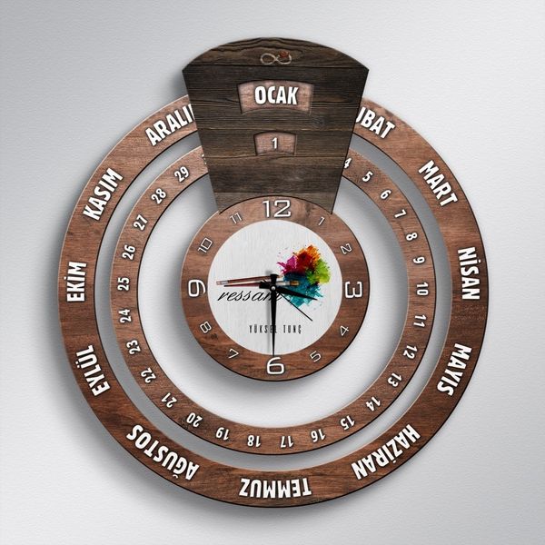 

personalized professional painter infinite mayan calendar wooden wall clock wall clocks