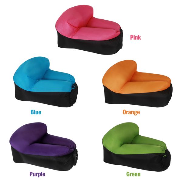 

inflatable beach picnic air mat chair air sofa chair for outdoor camping hiking park home backyard