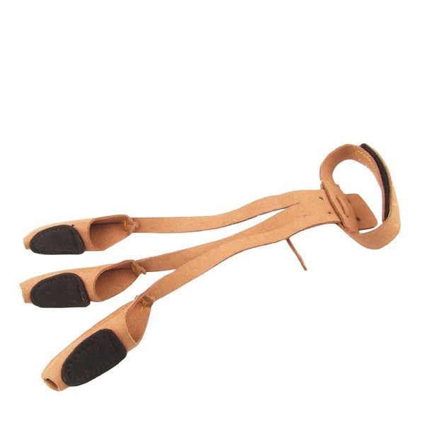 

3 finger broadheads archery finger protector bow and arrow finger gloves hunting shooting glove tip protector pull archery