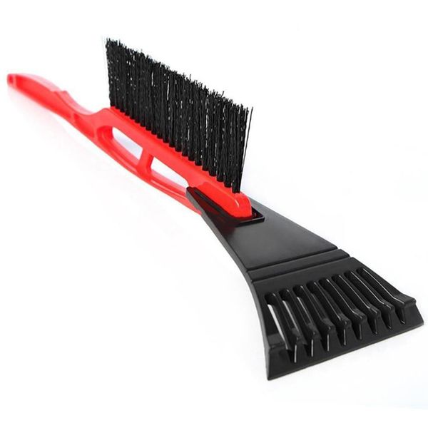 

two-in-one car snow scraper multi-function long handle with a brush long handle snow shovel ice scraper car shovel