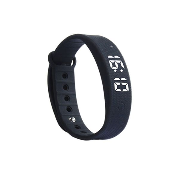 

2018 sales w5s smart band led display sleeping monitor pedometer bracelet alarm clock waterproof sports wristband, Slivery;brown