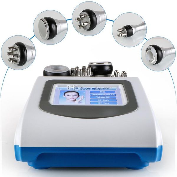 

5 1 ultra onic lipo uction 40k cavitation fat burning biopolar rf face care vacuum body limming machine pa
