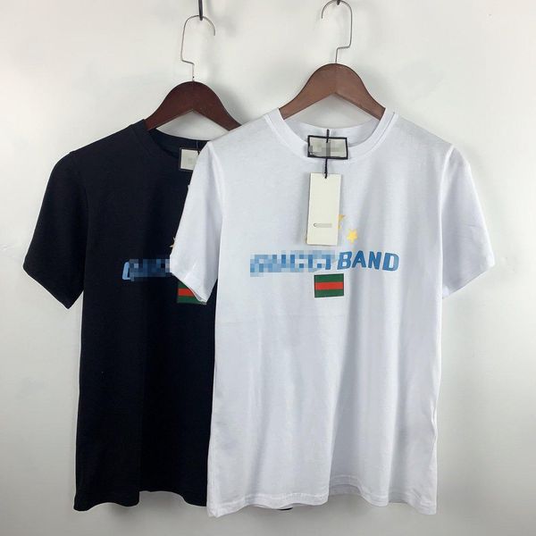 

wholesale brand shirt luxury designer women mens t-shirt fashion casual summer tees luxury print tshirt 2041107h, White