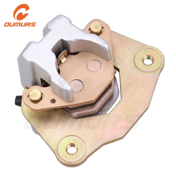 

oumurs motorcycle rear brake caliper with pads for vinson 500 lta 500 lt-f500 4x4 2002-2007 atv accessories