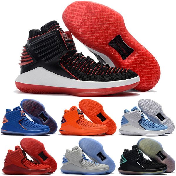 

jumpman 32 top cut hight мужская дети баскетбол обувь new black gold красный желтый синий серый спорт лучший runner обувь спорт 32s