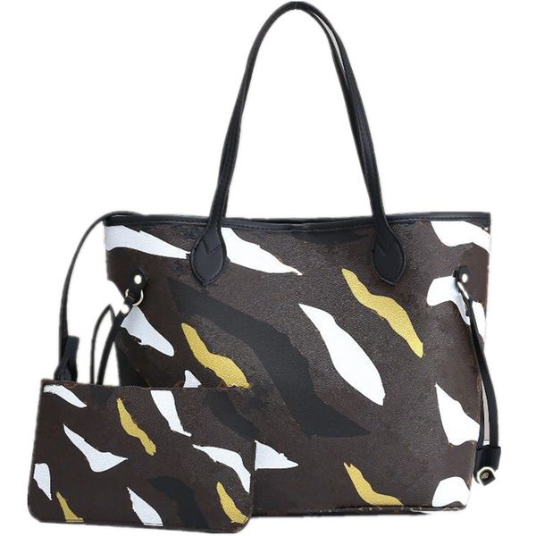 

classic designer handbags luxury camouflage composite bag fashion shoulder bags ladies full plaid presbyopic shopping bags