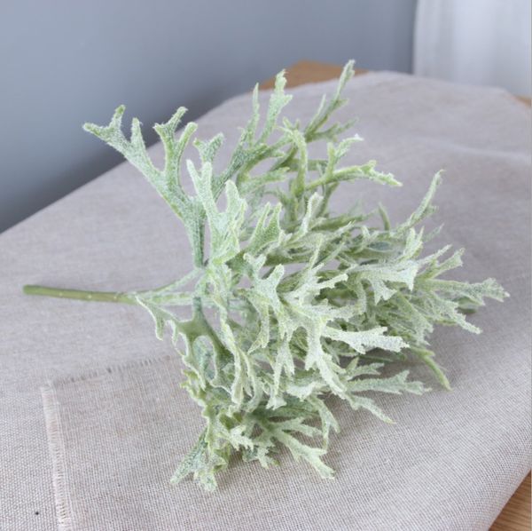 

flocked antler leaves high imitation plants, artificial flower vase flower arrangement accessories simulation plants