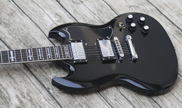 

promotion electric guitar, black tony iommi, in stock, shipped out quickly