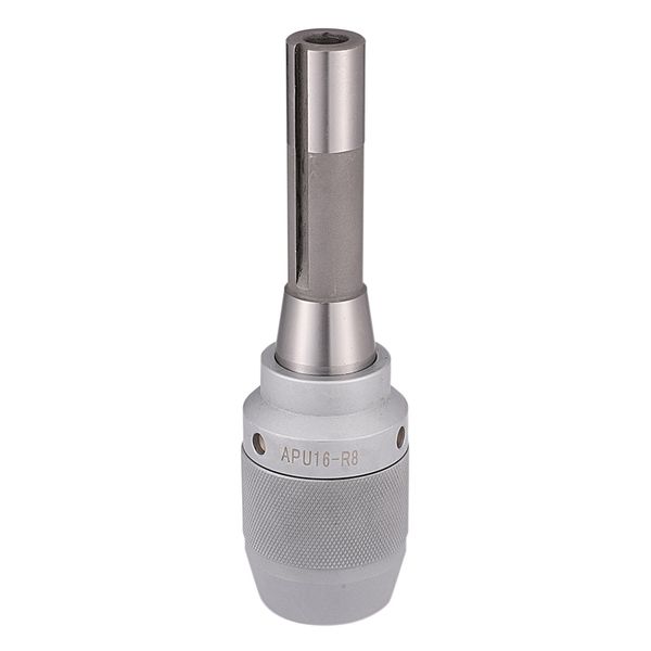 

high precision integrated cnc drill chuck handle apu16 r8 7/16 inch heavy duty self-tightening drill chuck