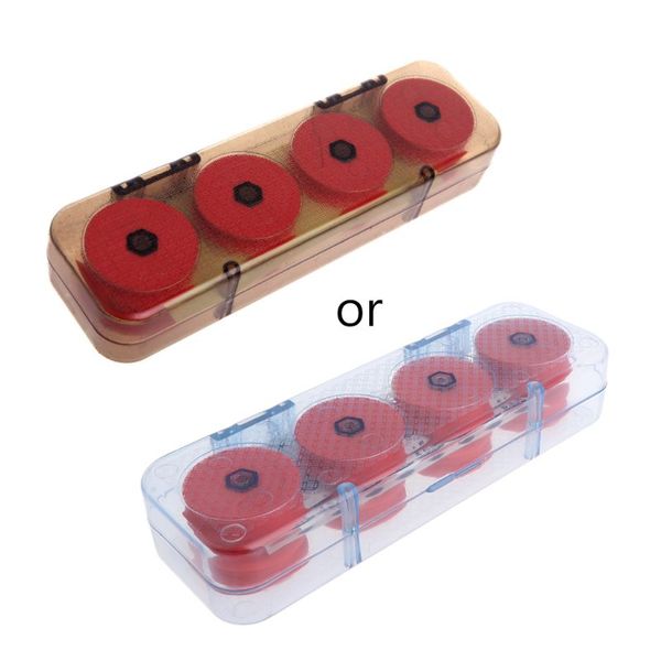

8/16pcs foam winding board fishing line shaft bobbin spools tackle box red lines g8td