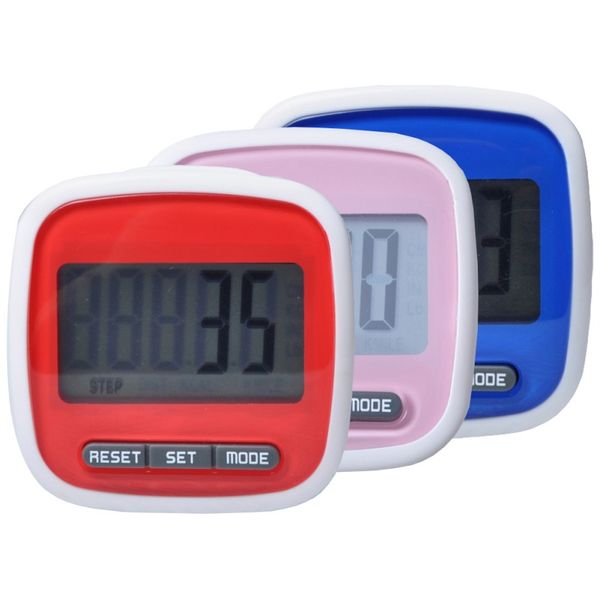 

useful multi-function mini waterproof digital pedometer step movement calorie counter fitness equipment new
