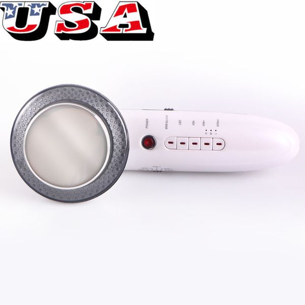 

6 in 1 portable ultrasonic pn led light ultrasound weight loss spa skin firm device home use