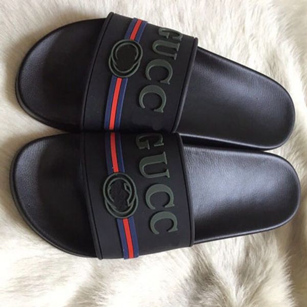 

Дизайнерская обувь лучшее качество тапочки сандалии слайды тапочки сандалии Huaraches шлепанцы Мокасины потертости с коробкой размер:35-45 по shoe02 95