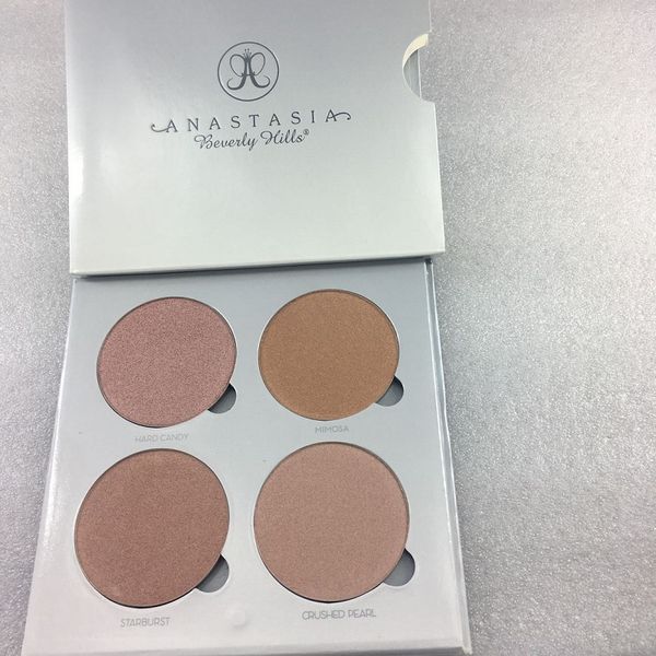 

epacket new makeup face 4 colors bronzers & highlighters palette7.4g