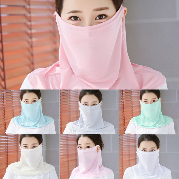 

fs8zl shipping 2020 new cycling face mask scarf headscarf bike motorcycle scarf scarf neck mask half role-playing ski headband biker, Black