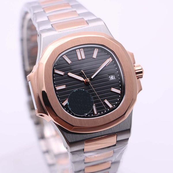 

black 2813 high wristwatches gold automatic rose mens two grade movement watch watches oval transparent dial man tone ibiee, Slivery;brown