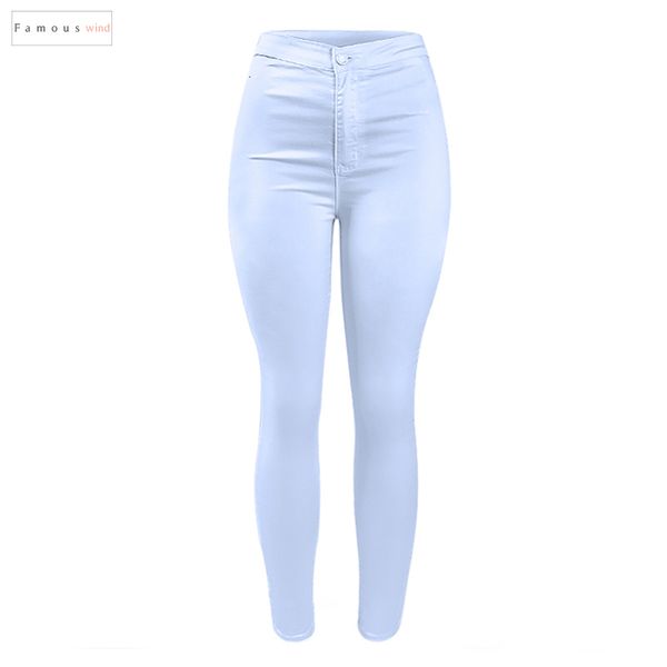 

жан 1888 репродуктивное высокая талия белый основные повседневная мода натяжные midweight узкие джинсовые женщины брюки брюки джинсы для, Blue