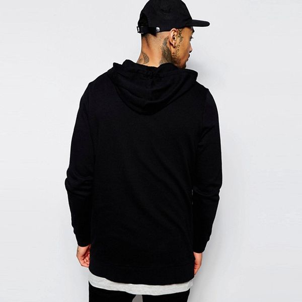 

winter men coat designer men hoodie fashion men zipper jacket sweatshirt hoodies long sleeve black coat plus size s-2xl, Black;brown