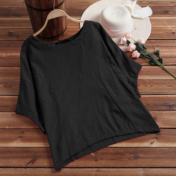 

women clothing blouse woman women 2019 blouse bat short sleeve loose blusa feminina casual shirt work white chemise femme plus size