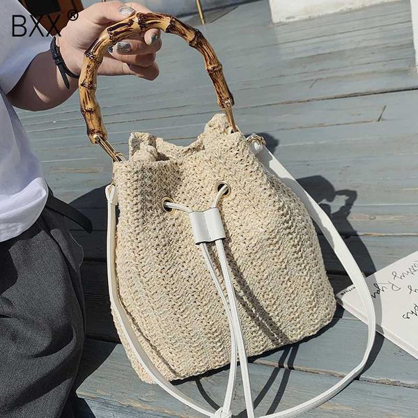 

bxx] солома crossbody ковш сумки для женщин 2020 лето малого плеча мешок леди телефон сумки и кошельки для женщин пляжная сумка hm121