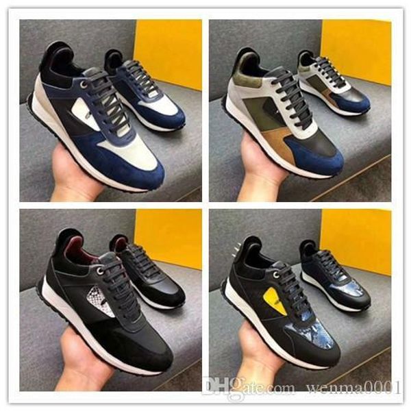 

2018 Высокое Качество FD Luxury Brands FUN FUR дизайнер кроссовки из натуральной кожи Подарок