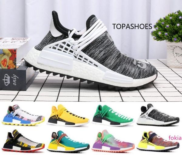 

designer races luxury shoes men 2019 pharrell williams nmd human race women wave runner running mens training high qualit chaussures sneaker
