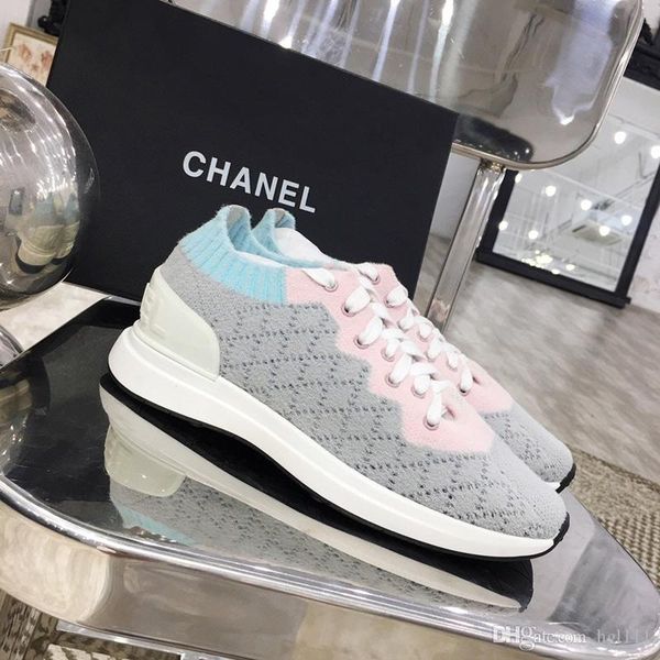 

autumn and winter new explosions elastic multi-color matching travel trend fashion wild lace sports casual ladies shoes flat