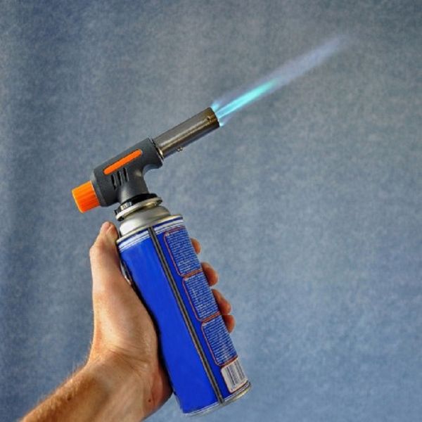 Barbekü Ateşleyici Çakmak Flamethrower Açık Seyahat Partisi BARBEKÜ Yüksek Sıcaklık Gaz Torch Sprey Tabancası Mutfak Malzemeleri Kaynak Aracı VT1698