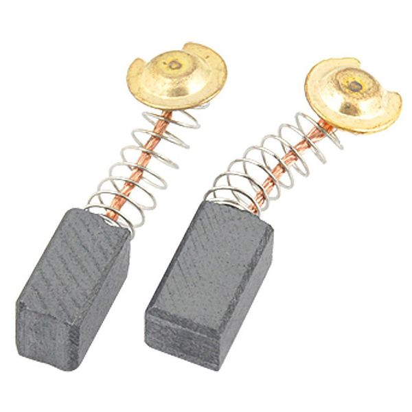 

5 pairs of 12.7mm x 7.4mm x 6.4mm motor carbon brushes
