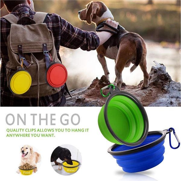 

350мл кладной иликоновй dog bowl outfit поѬаивнй пђееви аа дл обак feeder по