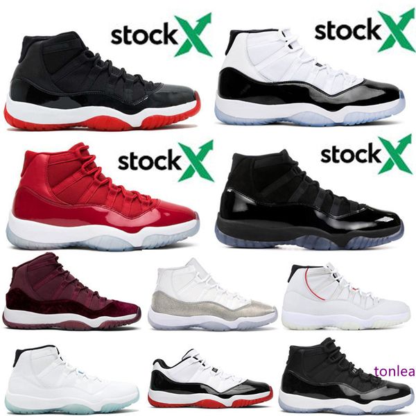 

11s men women metallic silver 11 11s high basketball shoes gamma blue jumpman snake skin bred sport designer sneakers trainer