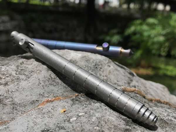 

титанер самозащита тактическая ручка titanium tc4 шариковая ручка вольфрамового сплава атака голова надписи разбитые окна открытый выживания
