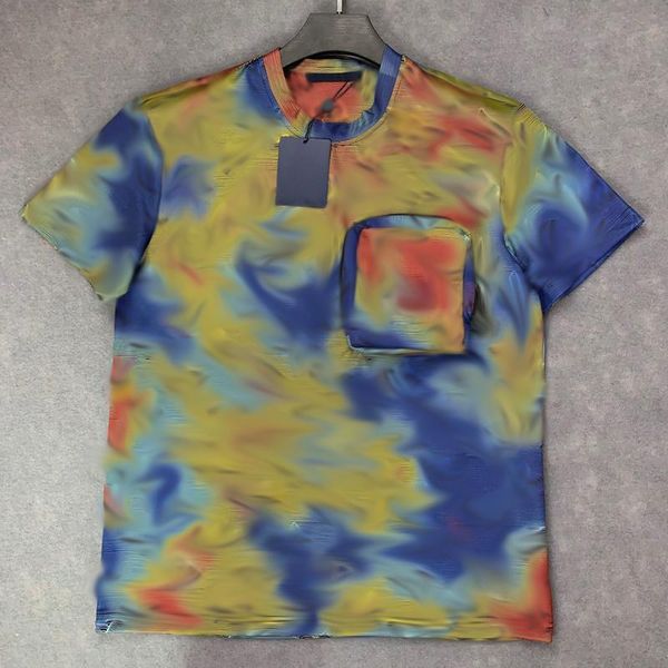 

20ss жаккаѬда monogram 3d пеаи color matching t-shirt молоде мод коѬокие Ѭђкава лео high street crew, Black